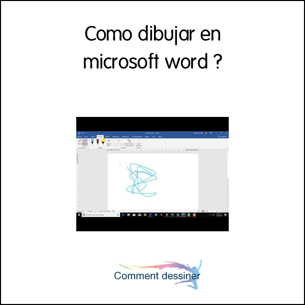 Como dibujar en microsoft word